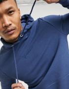 River Island Hoodie In Blue-blues