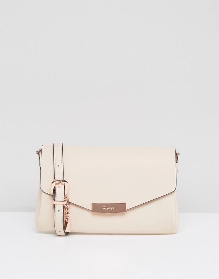 Dune Exie Nude Clutch Bag - Pink
