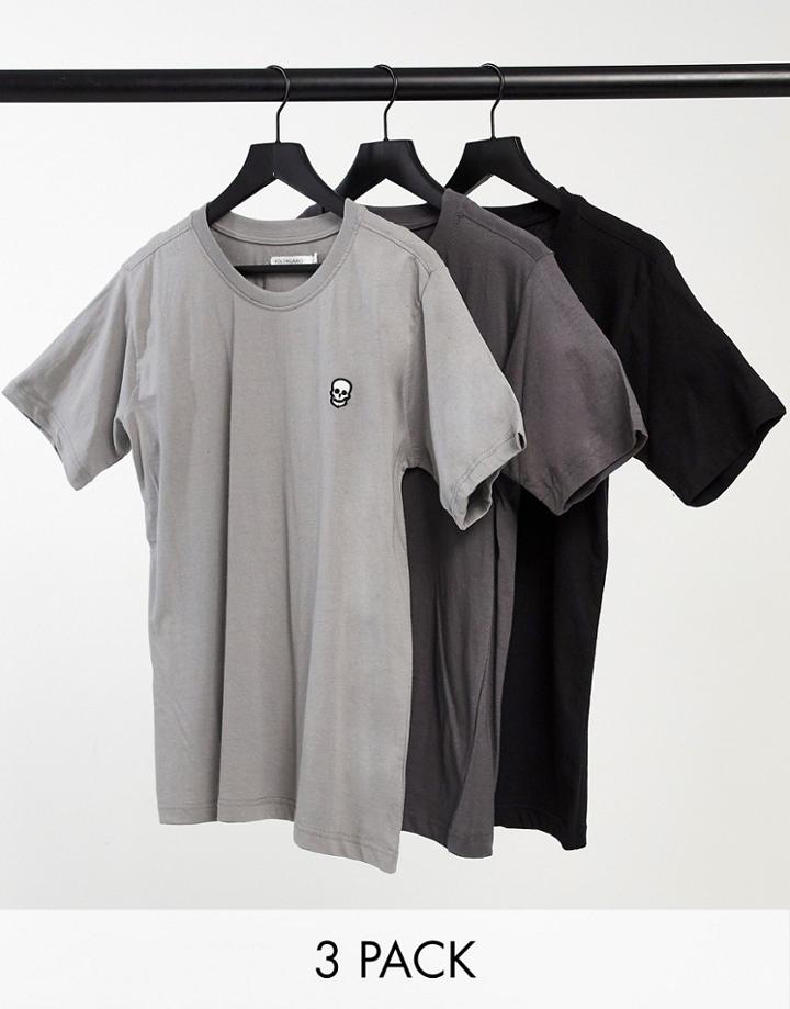 Bolongaro Trevor Lounge T-shirt In 3 Pack-multi
