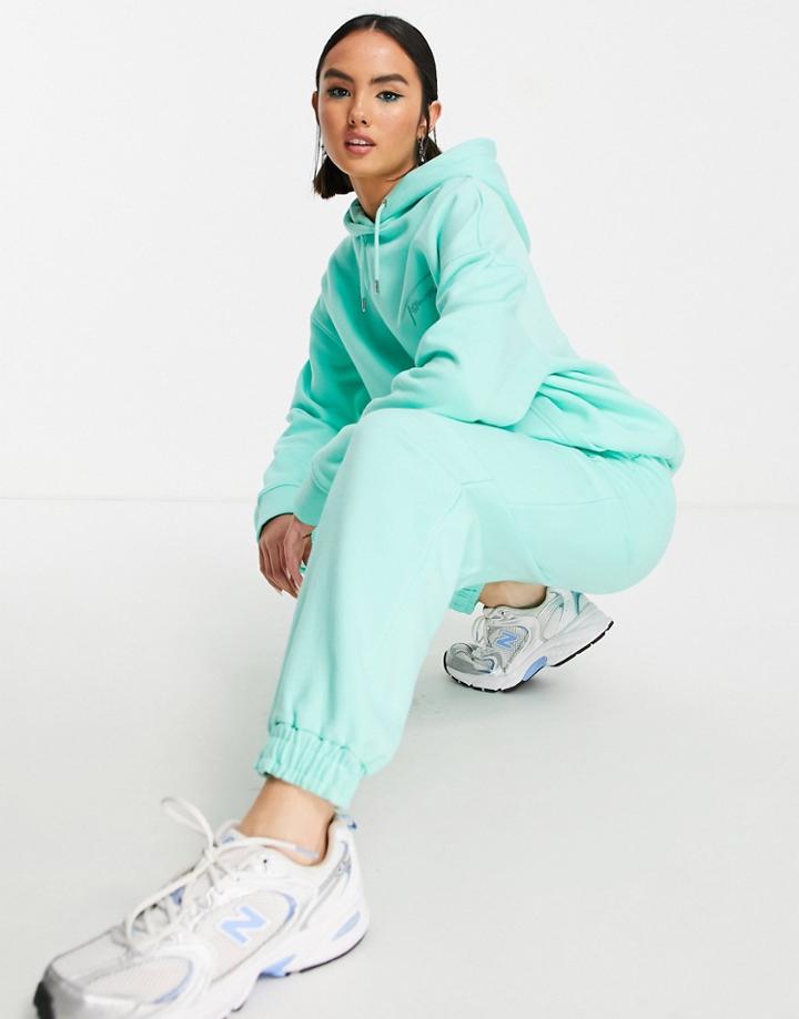 Tommy Jeans Signature Sweatpants In Green - Part Of A Set