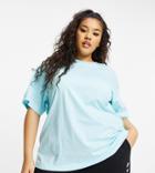 Nike Plus Essentials Boyfriend T-shirt In Aqua-blues