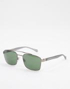 Hugo Boss 1117/s Square Lens Sunglasses-green