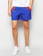 Adidas Originals Tricolour Retro Shorts Aj7336 - Blue