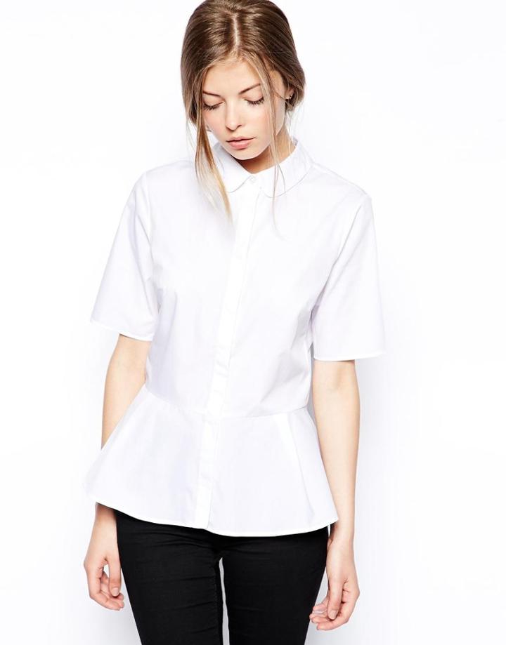 Asos Peplum Shirt