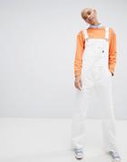 Carhartt Wip Relaxed Overalls - White