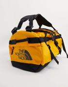 The North Face Base Camp Small Duffel Bag 50l In Yellow