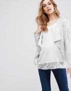 Isabella Oliver Portofino Sequin Maternity Jacket - Multi