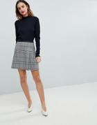 Oasis Colorful Check Mini Skirt - Multi