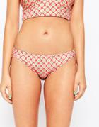 Coco Rave Forever Young Classic Bikini Bottoms - Coral