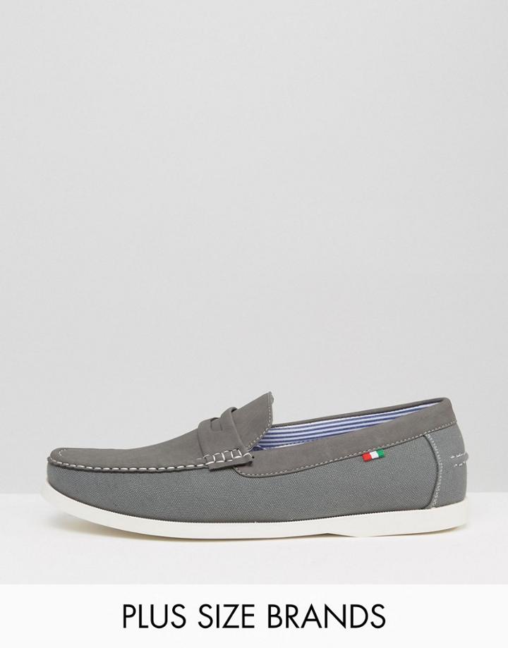 Duke Plus Loafers In Gray - Gray