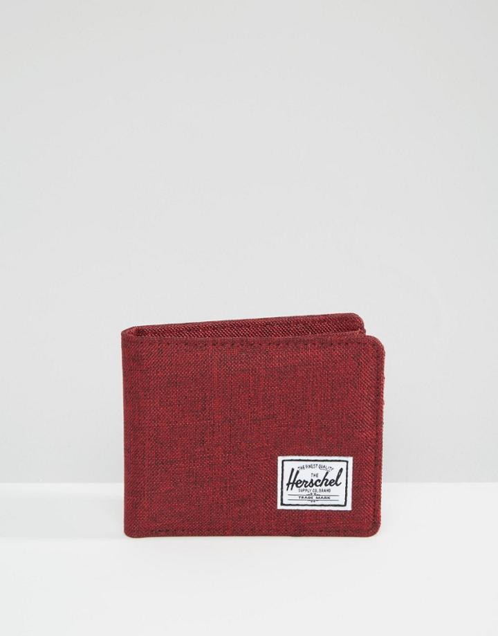 Herschel Supply Co Roy Wallet In Red - Red