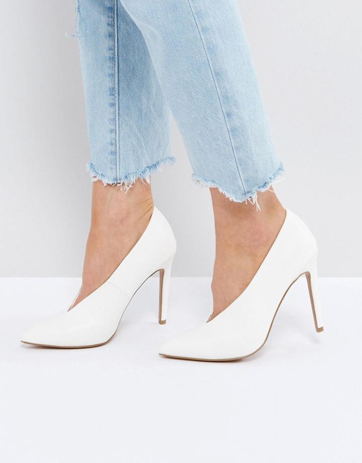 Asos Priority High Heels - White
