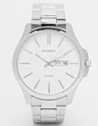 Sekonda Date Window Stainless Steel Watch - Silver