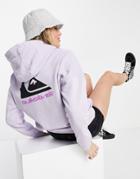 Quiksilver Oversized Hoodie In Pastel Pink