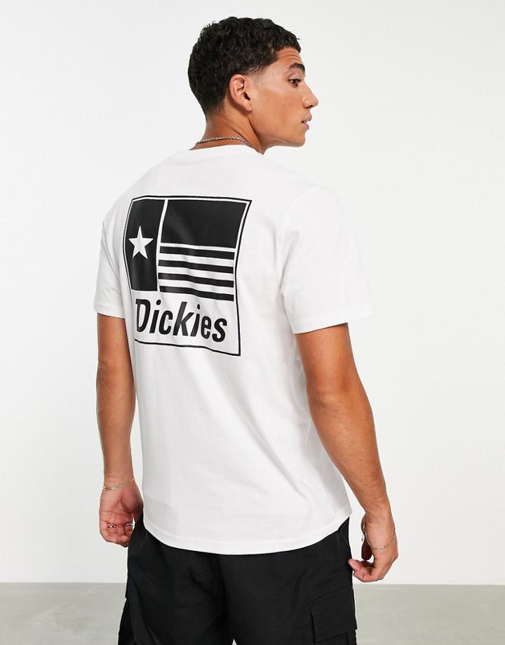 Dickies Taylor Back Print T-shirt In White