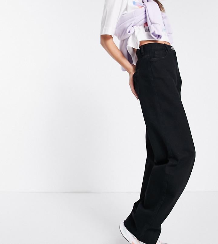 Collusion X014 90s Baggy Extreme Dad Jeans In Black