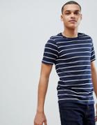 Jack & Jones Premium Striped T-shirt - Navy