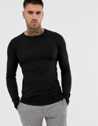 Gianni Feraud Premium Muscle Fit Stretch Crew Neck Sweater