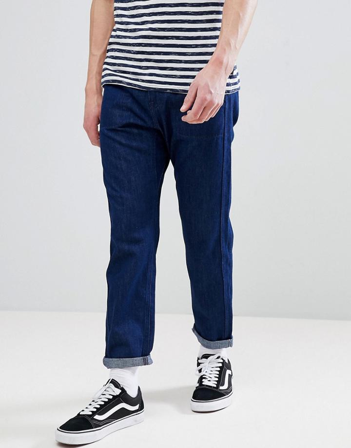 Lee Relaxed Sportspant Jeans With Draw Cord-blue