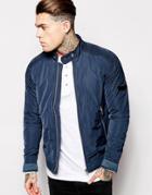 Diesel Jacket J-eiko Nylon - Blue