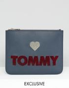 Tommy Hilfiger Exclusive Love Tommy Pouch - Navy