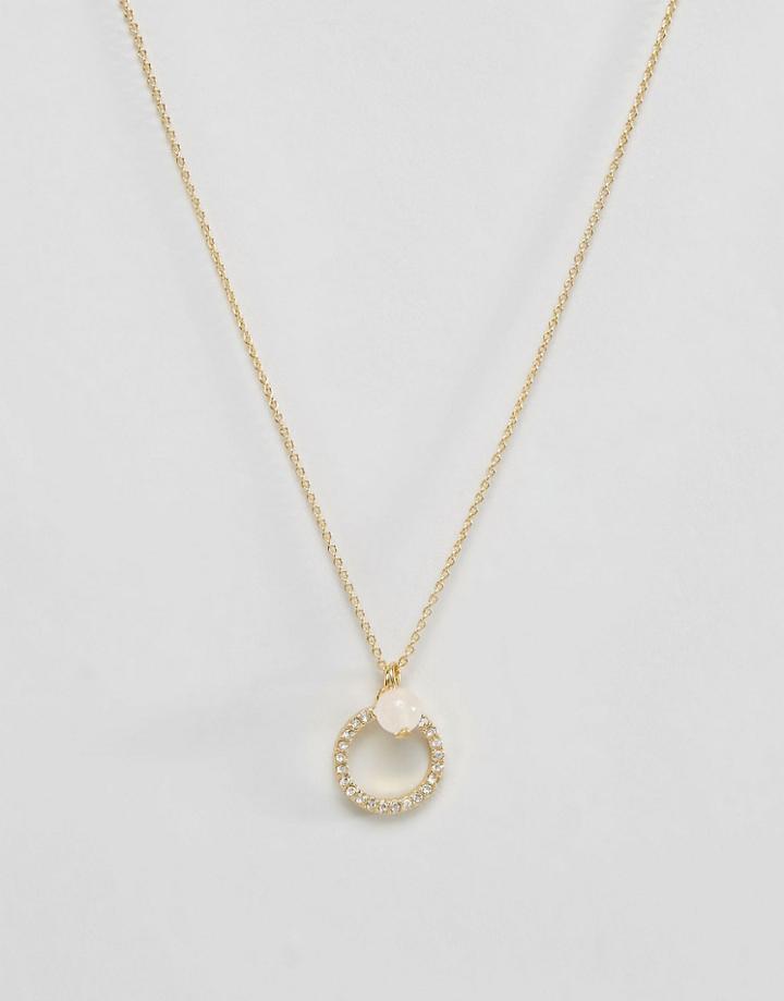 New Look Gold Plated Layered Cluster Pendant - Gold