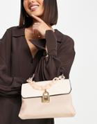 Call It Spring By Aldo True Padlock Bag In Bone - Cream-white