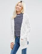 Blend She Cardigan - Snow White
