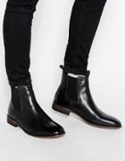 Bellfield Leather Chelsea Boots - Black