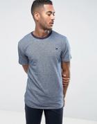 Bellfield Yarn Dye Pique T-shirt - Navy