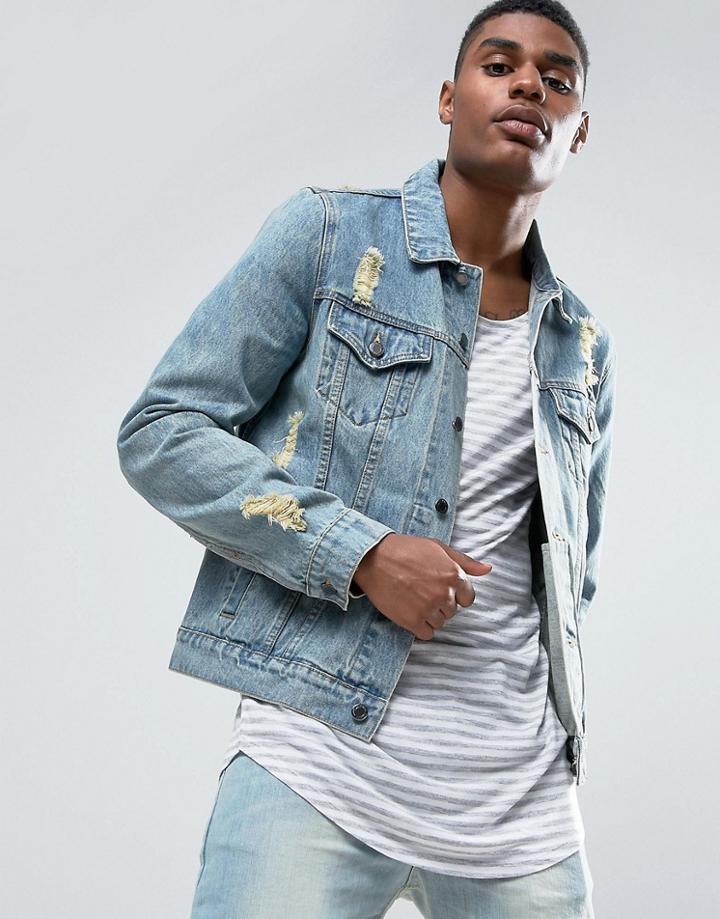 Criminal Damage Kenikie Jacket - Blue