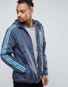 Adidas Originals Utility Windbreaker Jacket Ay7982 - Blue