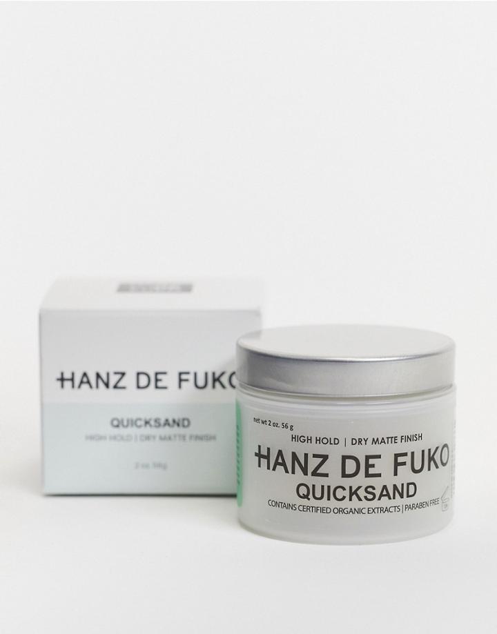 Hanz De Fuko Quicksand Hair Wax 2 Fl Oz-no Color