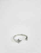 Mister Double Saint Ring In Silver - Silver
