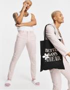 Asos Design Super Skinny Soft Tailored Suit Pants In Pink Tartan