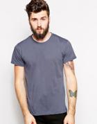 Farah T-shirt With F Logo In Slim Fit - Exclusive - Tar