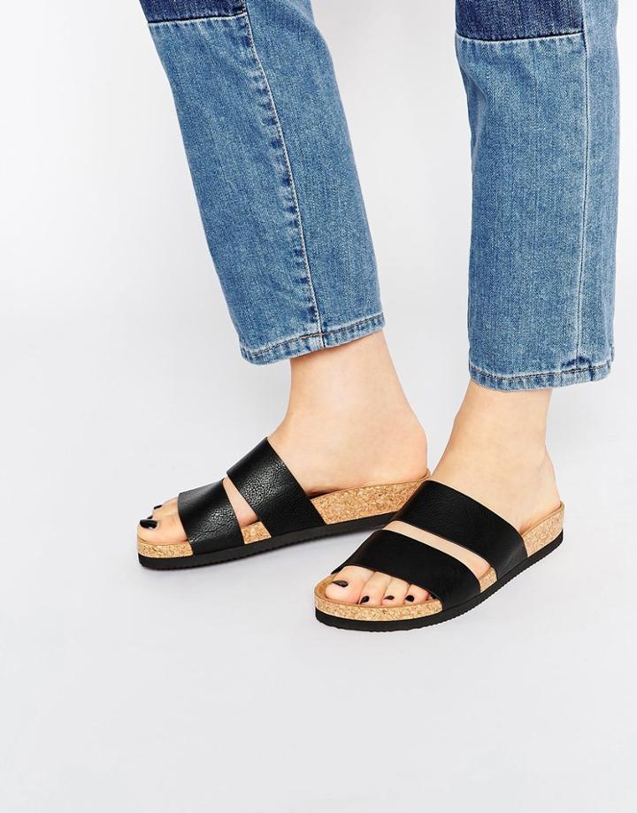 Monki Liza Sandal - Black