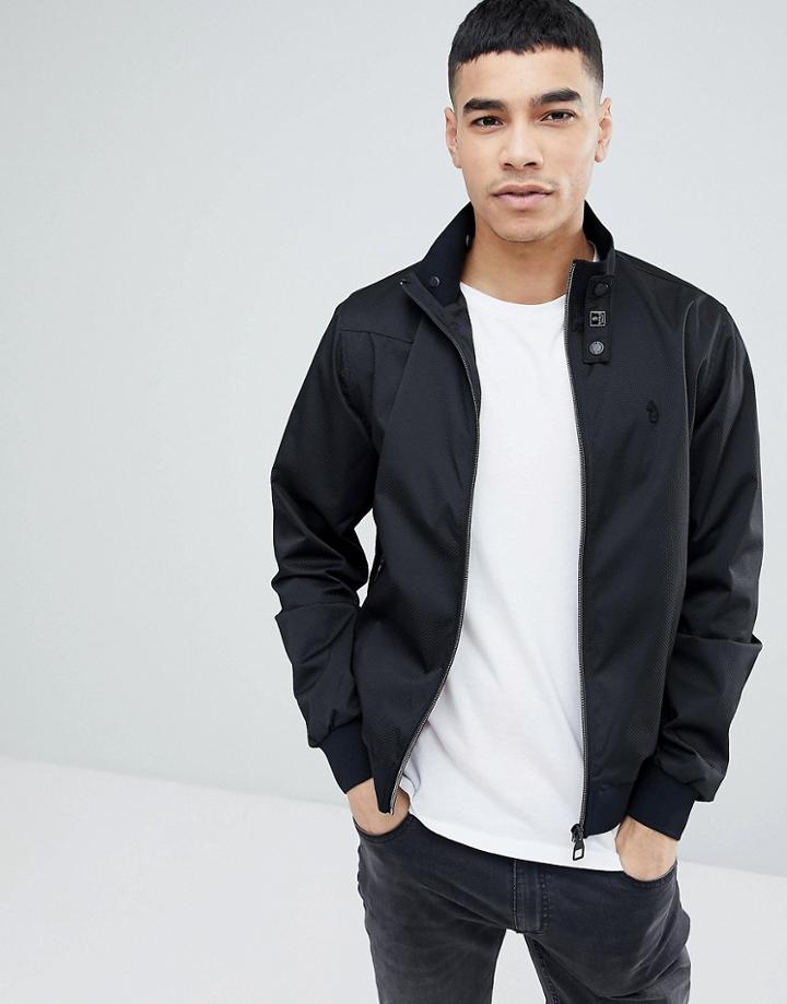 Luke 1977 Fluff Nut Funnel Neck Bomber Jacket In Black - Black