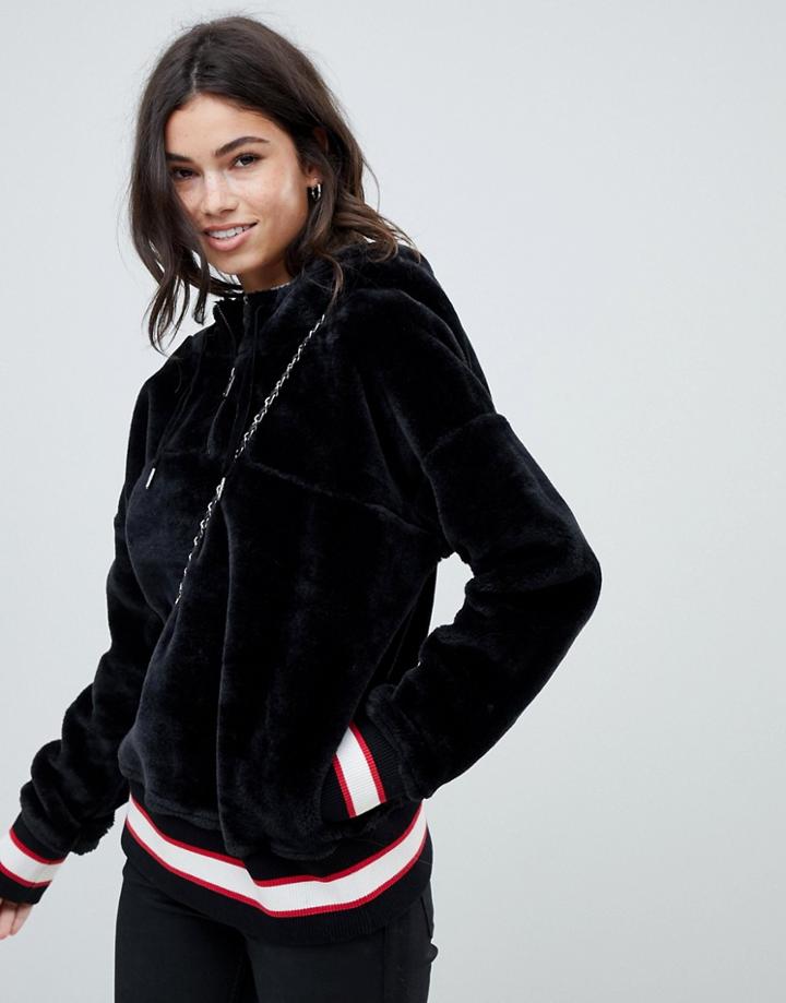 Ugg Kailani Faux Sherpa Hoodie - Black