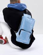 7x Flight Bag With Ring Pull - Blue
