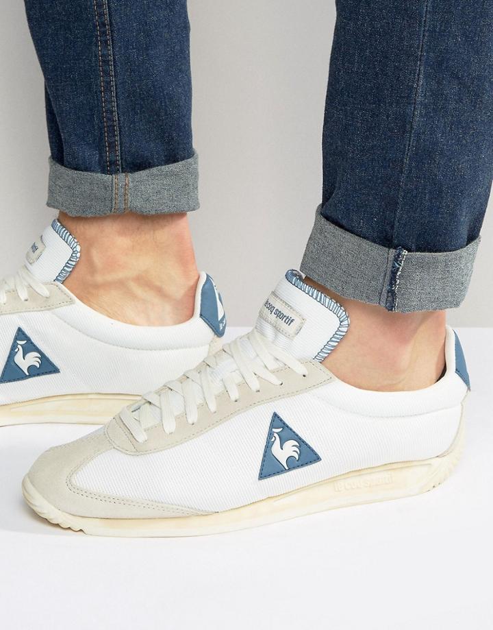 Le Coq Sportif Quartz Vintage Sneakers In White 1611758 - White