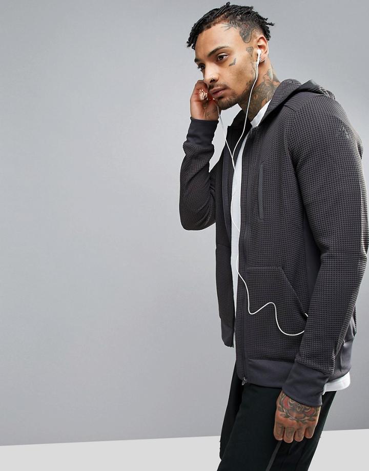 Adidas Running City Hoodie - Black