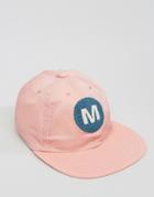 Maharishi Baseball Cap In Pink - Pink