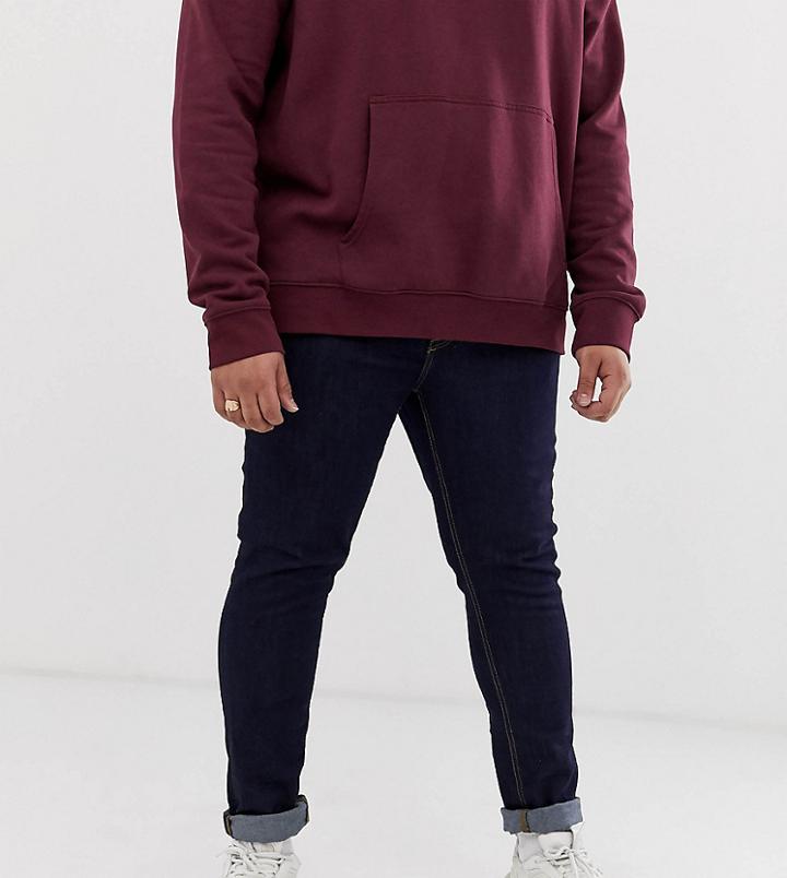 New Look Plus Skinny Jeans In Blue Wash