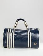 Fred Perry Classic Barrel Bag In Navy - Navy