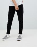Weekday Cone Straight Jeans Stay Black - Black