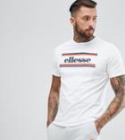 Ellesse Speranza Crew Neck T-shirt In White - White