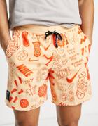 Nike Running Dri-fit A.i.r. Nathan Bell Graphic Woven Shorts In Dusty Orange