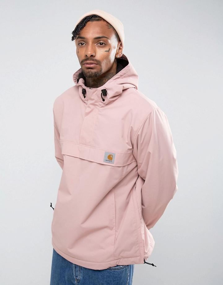 Carhartt Wip Nimbus Overhead Jacket In Pink - Pink