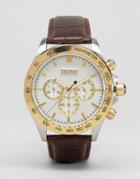 Hugo Boss Chronograph Leather Strap Watch 1513174 - Brown